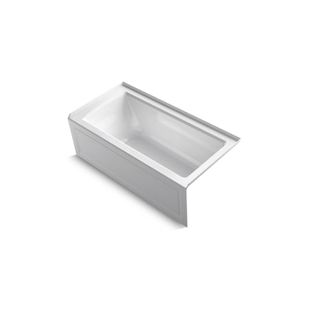 Kohler 60 in L, 30 in W, White, Acrylic 1946-RAW-0